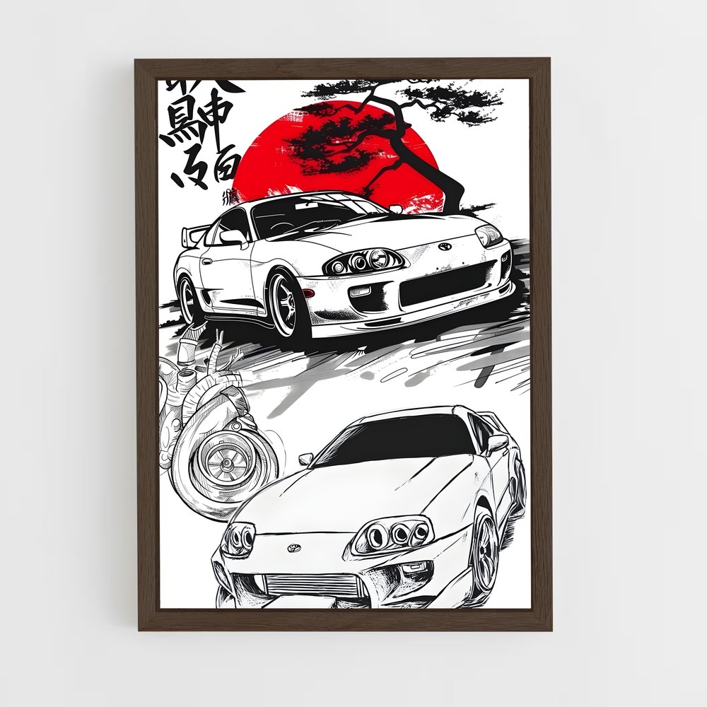 Poster Sunset Supremacy – affiche Toyota (vue 5)